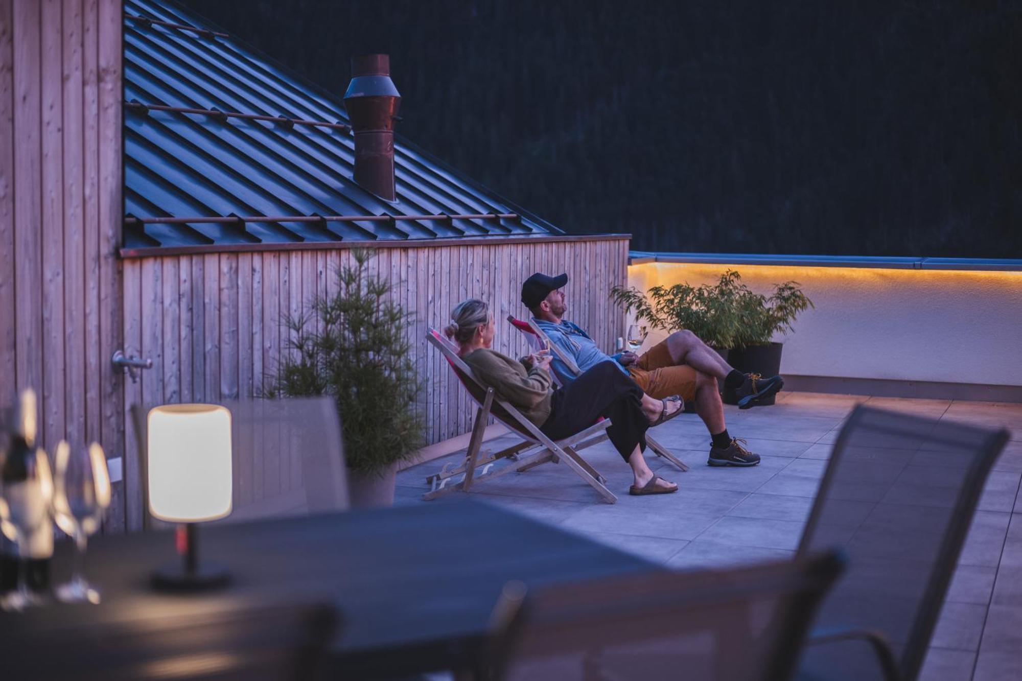 Aparthotel Tante Anna - Retreats Mit Weitblick Sankt Gallenkirch Exteriér fotografie